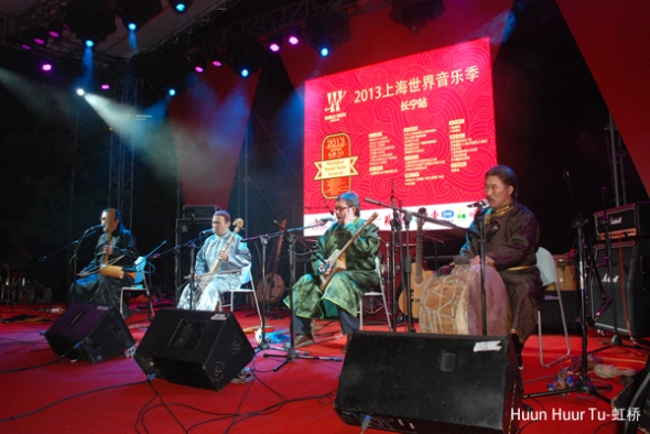 Huun-Huur-Tu at Shanghai World Music Festival 2013
